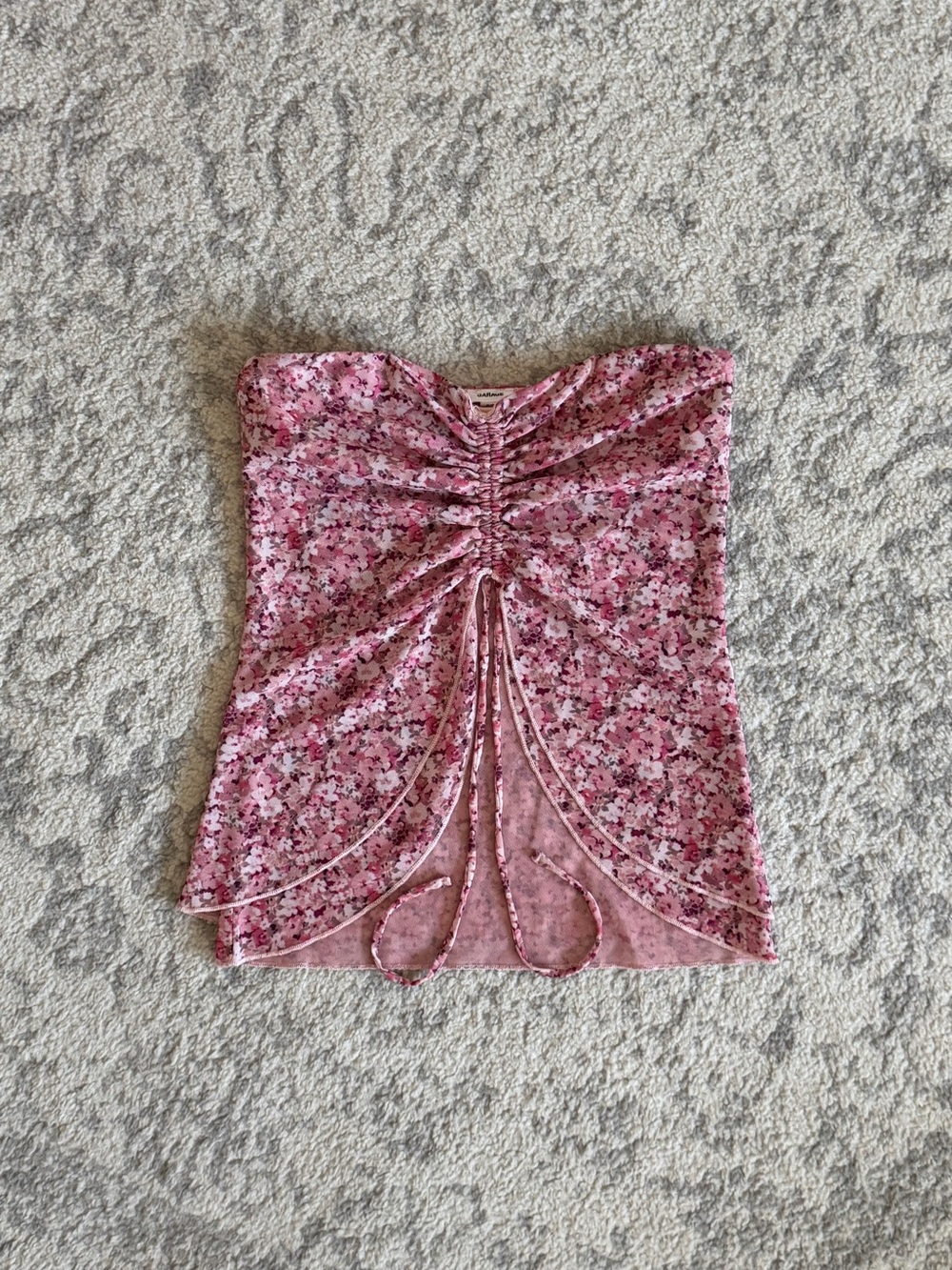Garage pink floral top 🌸